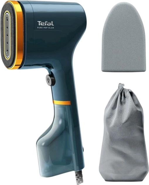 Отпариватель Tefal Pure Pop Glam в работе