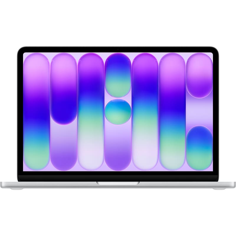 Apple MacBook Neo спереду у відкритому стані
