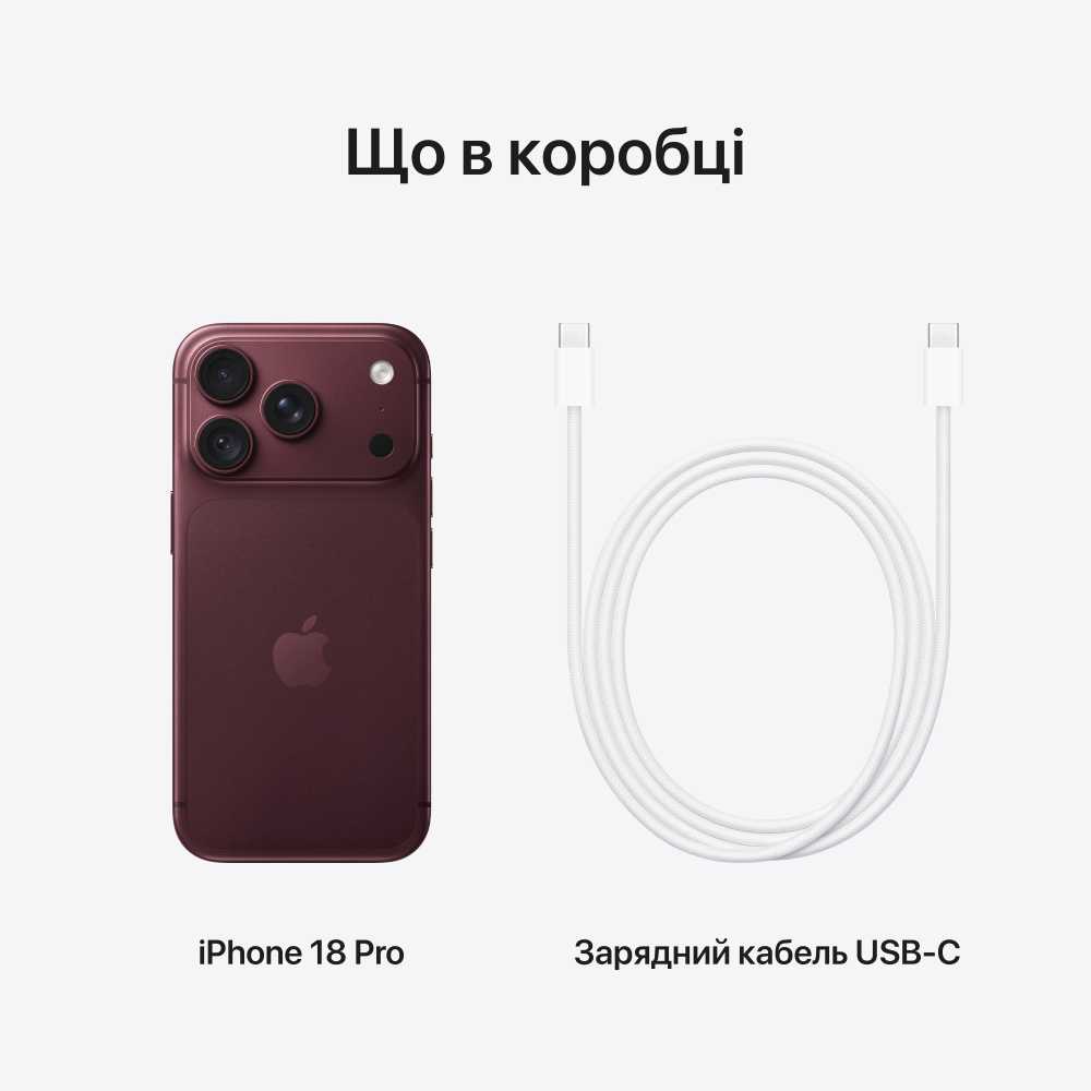 Apple iPhone 18 Pro деталі корпусу
