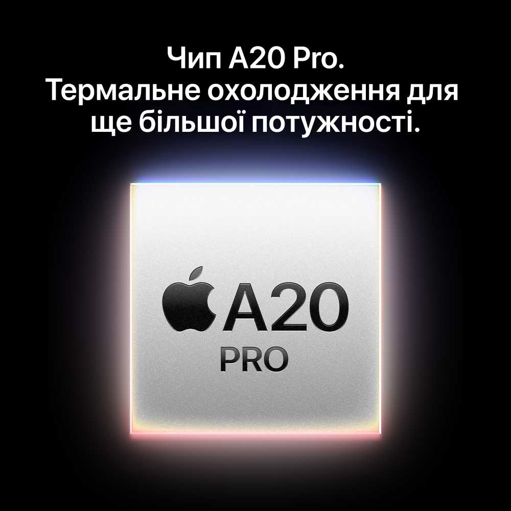Apple iPhone 18 Pro Glacier вид збоку